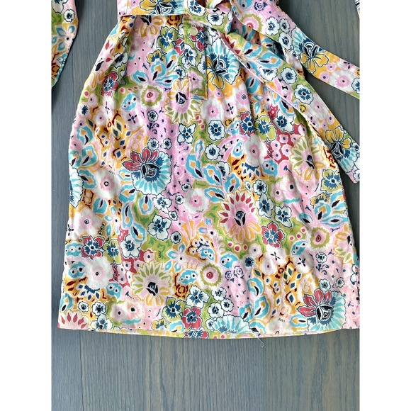 Lilly Pulitzer Dress VTG 1960s "the Lilly" Logo Floral Pink Multicolor Dress - Picture 8 of 13